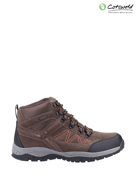 Cotswolds Maisemore Hiking Brown Boots (Y03602) | £87