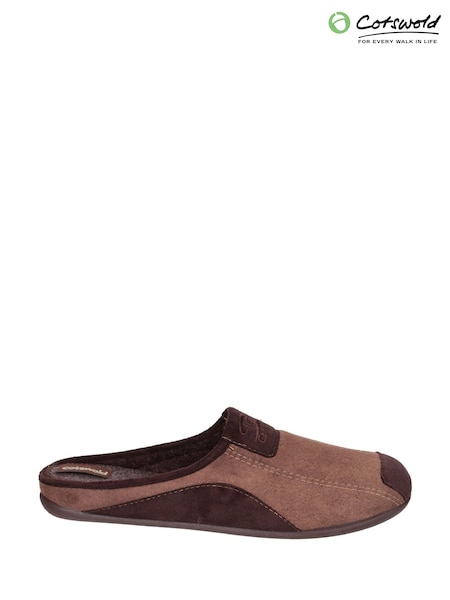 Cotswold Black Westwell Slippers (Y03604) | £40