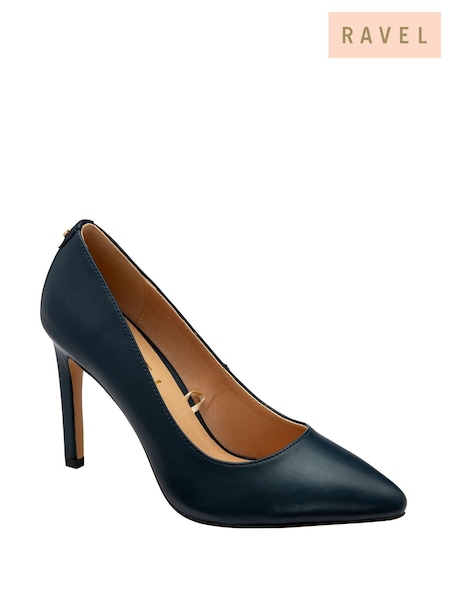 Ravel Blue Stiletto Heel Court Shoes (Y03824) | £65