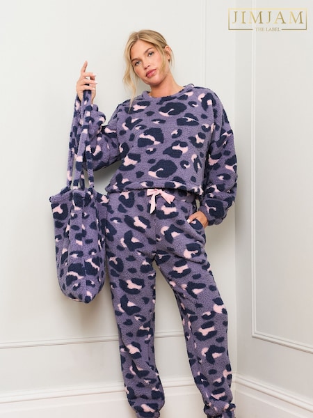 Jim Jam the Label Blue AOP Animal Lambi Set (Y03830) | £38