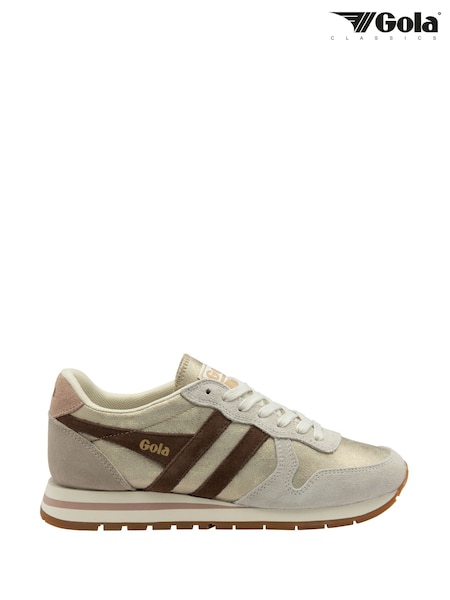 Gola Gold Ladies Daytona Blaze Lace-Up Trainers (Y03919) | £75
