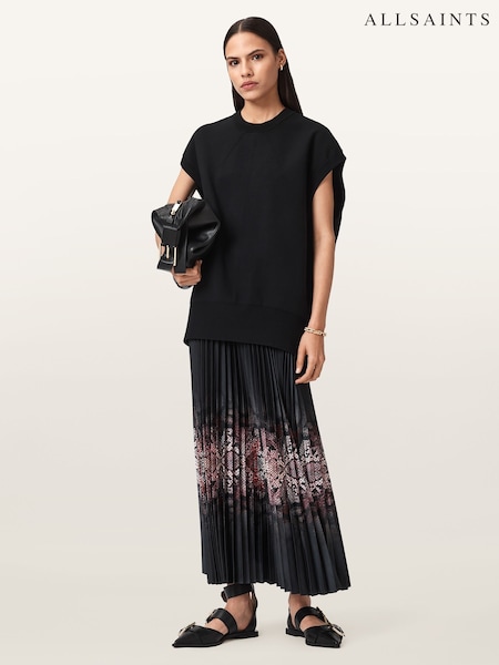 AllSaints Black Harley Ophis Dress (Y04311) | £259