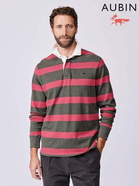 Aubin Green Irnham Rugby Shirt (Y04339) | £89