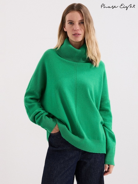 Phase Eight Green Saffron Jumper (Y04410) | £125