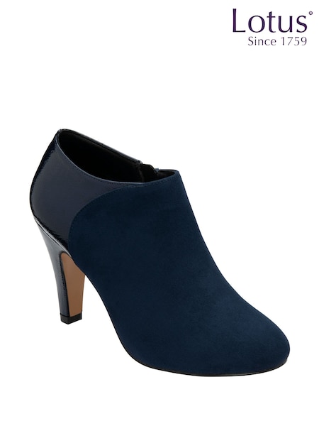 Lotus Blue Stiletto Heel Shoe Boots (Y04457) | £60