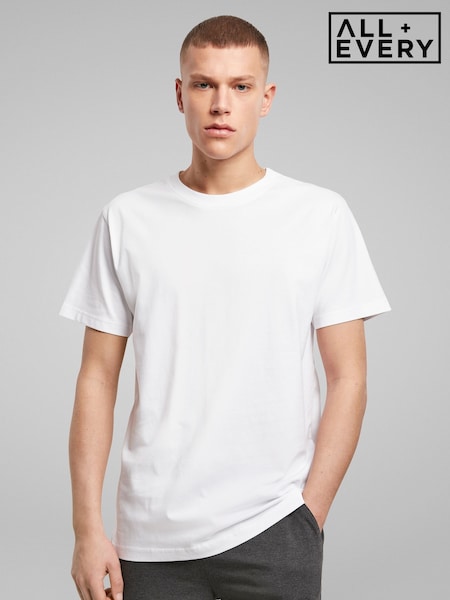 All + Every White Volkswagen Surfing Adventure Beetle & Camper Back Print Mens T-Shirt (Y04621) | £25