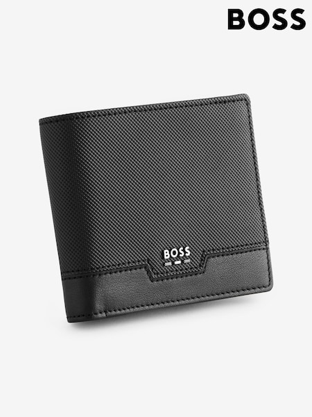 BOSS Black Cullen Signature Logo Billfold Wallet (Y04760) | £129
