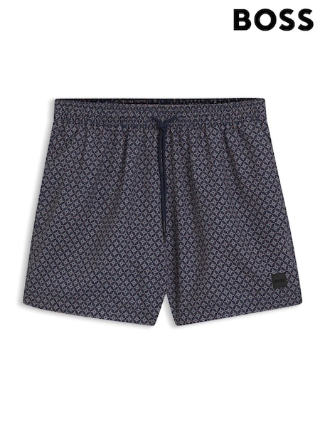 BOSS Orange Vibe Printed Swim Shorts (Y04891) | £69