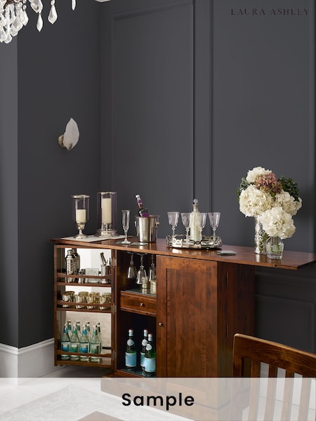 Charcoal Matt Emulsion Peel & Stick Paint Sample (Y05340) | £1