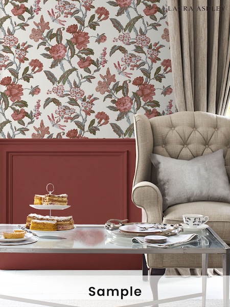 Laura Ashley Crimson Matt Emulsion Peel & Stick Paint Sample (Y05369) | £1