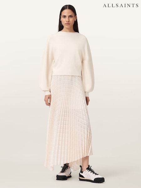 AllSaints White Sinead Dress (Y05379) | £259