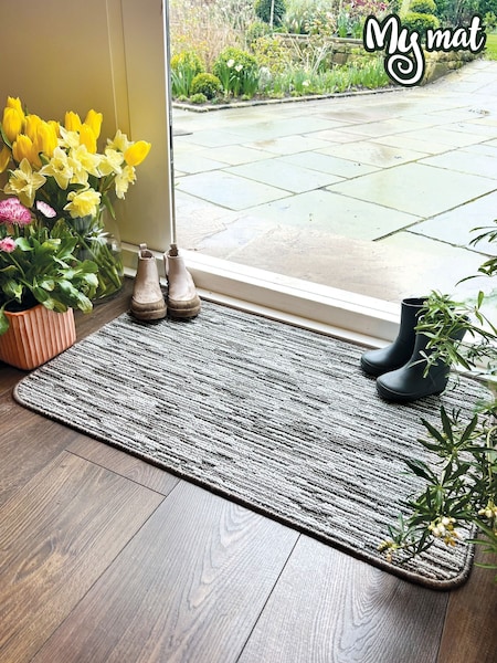 My Mat Silver Broken Stripe Mat (Y05524) | £14 - £27