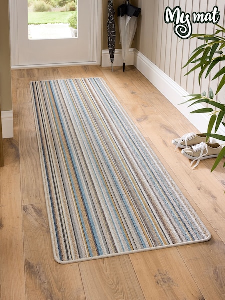 My Mat Candy Multi Natural Stripe Mat (Y05527) | £14 - £27