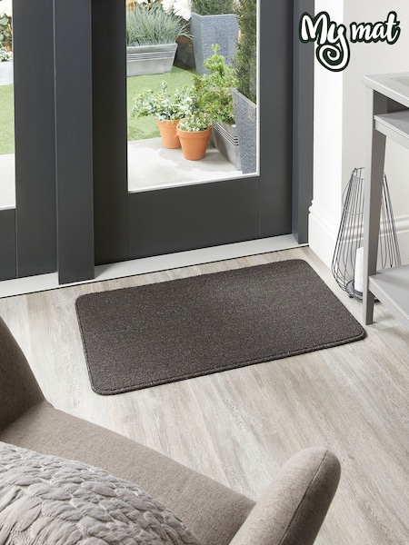 My Mat Charcoal Plain Mat (Y05529) | £14 - £27