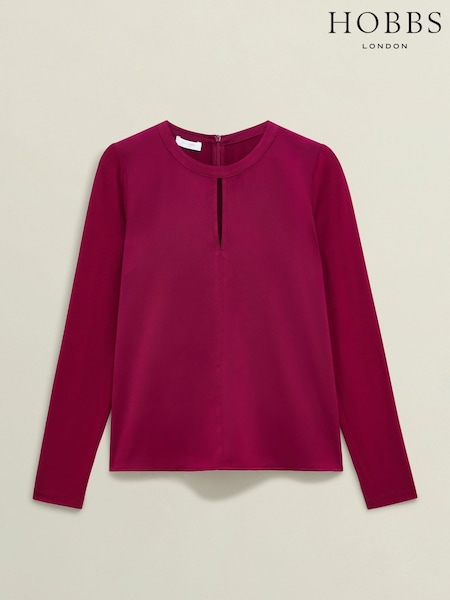 Hobbs Red Savannah Top (Y05633) | £59