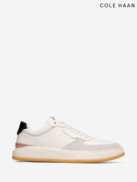 Cole Haan Mens GrandPrø Crossover White Trainers (Y05685) | £130