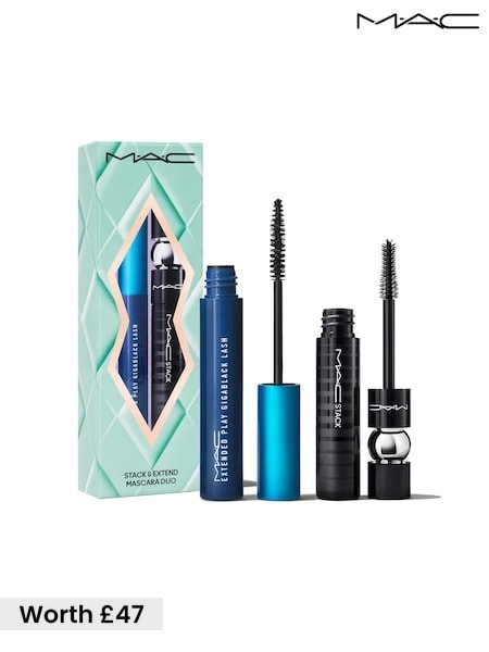 MAC Stack and Extend Mascara Duo worth £47 (Y05975) | £36