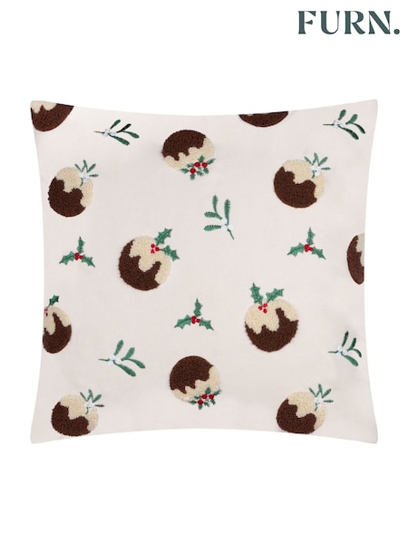 Furn Multicolour Puddings Tufted Velvet Cushion (Y06086) | £20