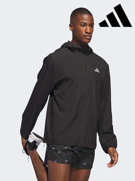adidas Black Run It Jacket (Y06241) | £55