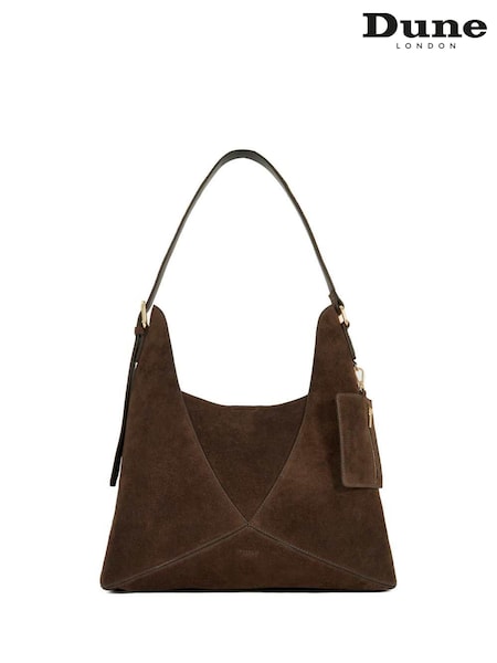 Dune London Brown Dearest Slouch Hobo Shoulder Bag (Y06791) | £159
