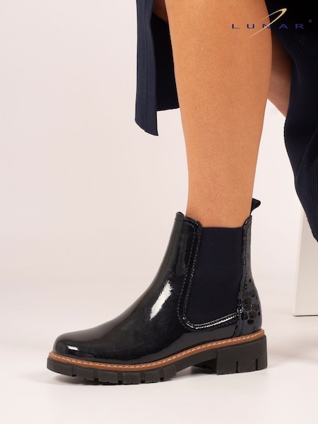 Lunar Blue Peace Ankle Boots (Y07028) | £63