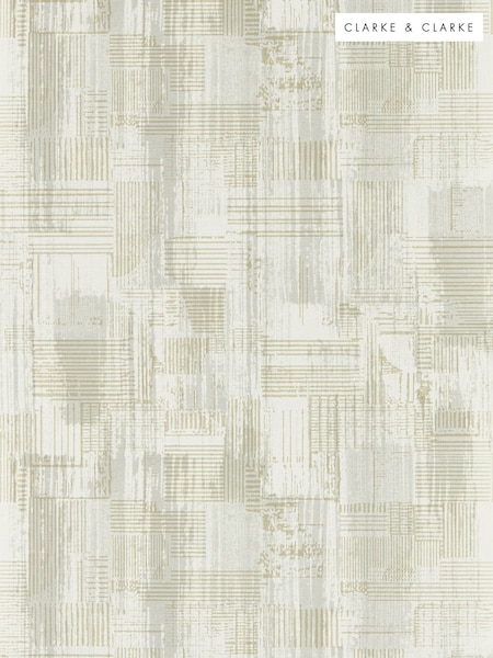 Clarke and Clarke Dove Kazimir Metropolitan A4 Wallpaper Sample (Y07106) | £1