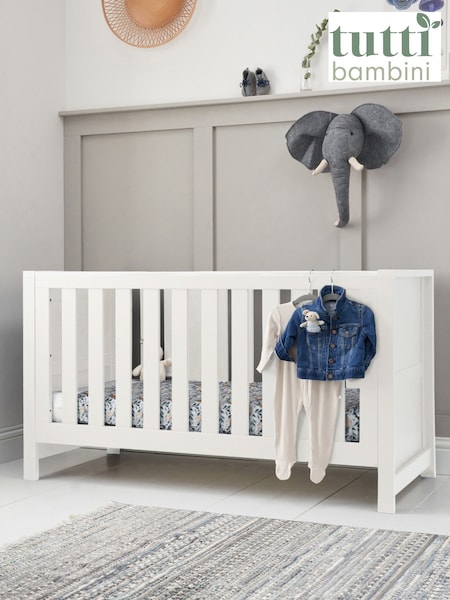 Tutti Bambini White Tivoli Cot Bed (Y07268) | £399