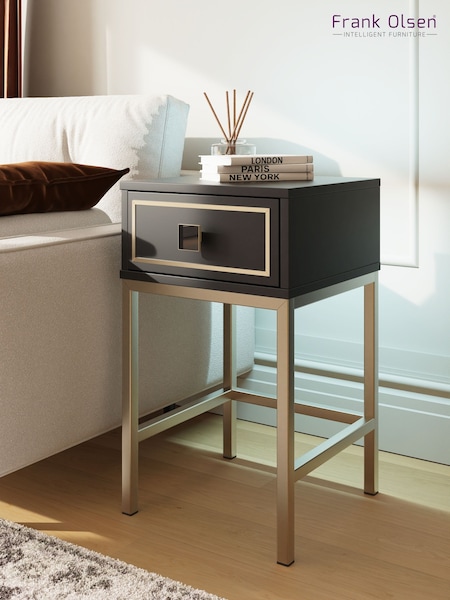Frank Olsen Black Mia Side Table (Y07333) | £229