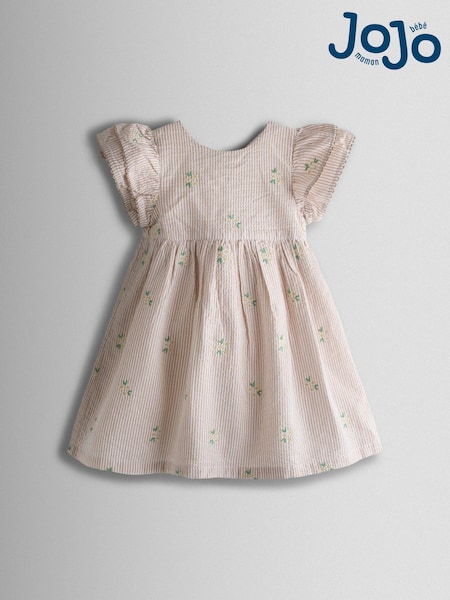 JoJo Maman Bébé Natural Dress (Y07337) | £25 - £28