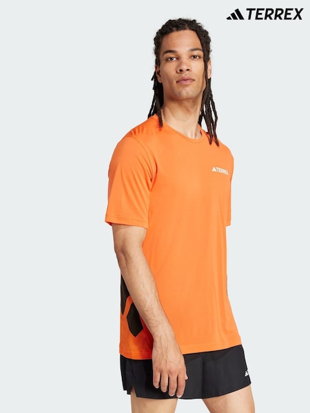 adidas Terrex Orange Xperior Climacool+ T-Shirt (Y07358) | £45