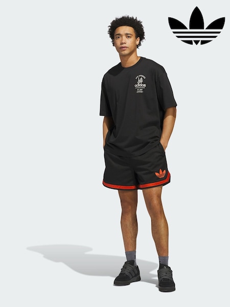 adidas Originals Black Sports Design GFX T-Shirt (Y07896) | £35