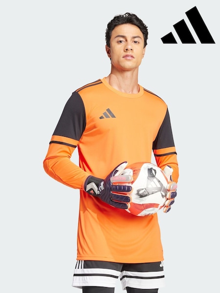 adidas Orange Squadra 25 Goalkeeper Long Sleeve Jersey (Y07951) | £30