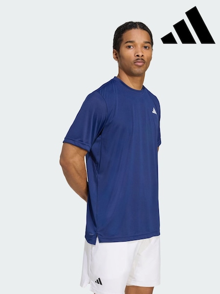 adidas Blue Club Tennis Climacool T-Shirt (Y07961) | £30