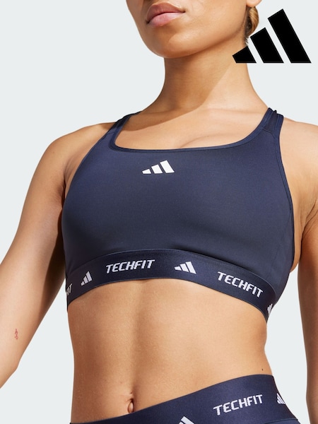 adidas Blue Tech Fit Bra (Y08102) | £33