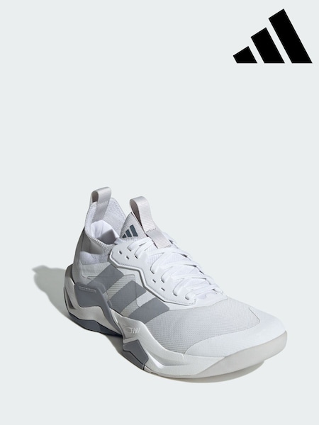 adidas White Rapidmove ADV 2 HIIT Training Shoes (Y08138) | £100