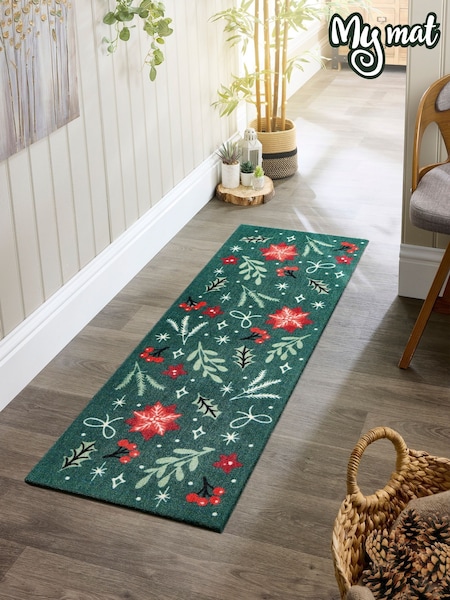 My Mat Green Festive Joy Runner (Y08465) | £37