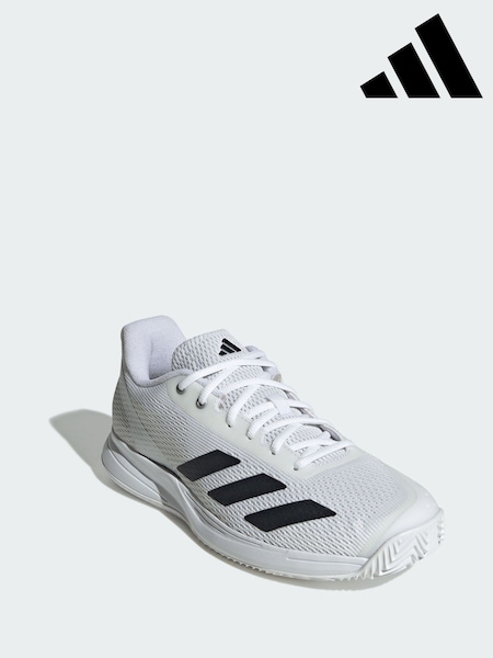 adidas White Courtflash Speed 2 Tennis Shoes (Y08554) | £70