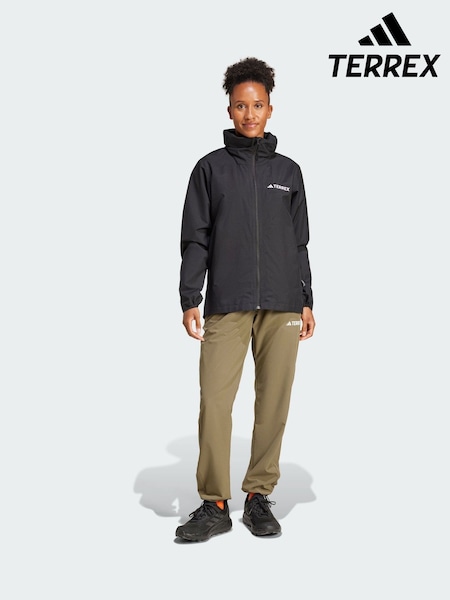 adidas Terrex Black Multi Essentials 2L Rain Jacket (Y08619) | £85