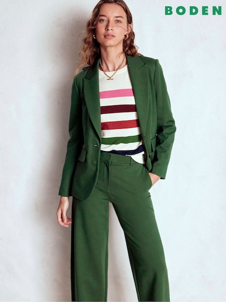 Boden Green Marylebone Ponte Blazer (Y08819) | £119