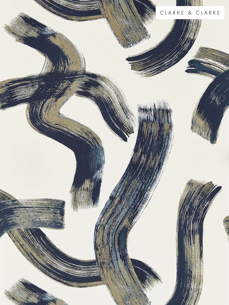 Clarke and Clarke Ink Malevich Metropolitan 10M Wallpaper (Y10274) | £54