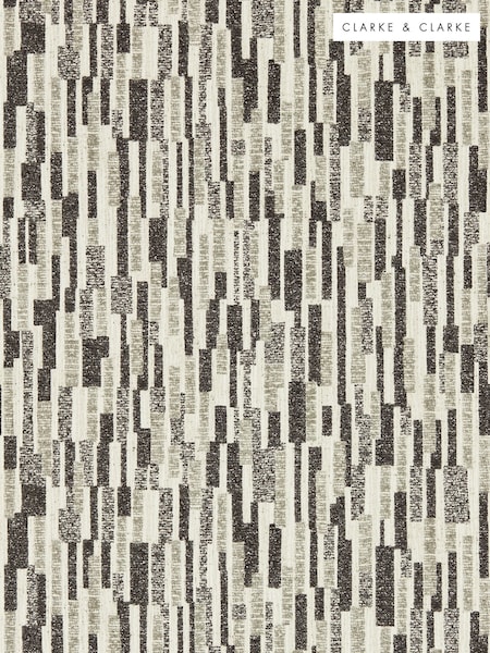 Clarke and Clarke Noir Juno Metropolitan 10M Wallpaper (Y10275) | £62