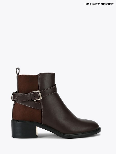 KG Kurt Geiger Helen Brown Boots (Y10390) | £89