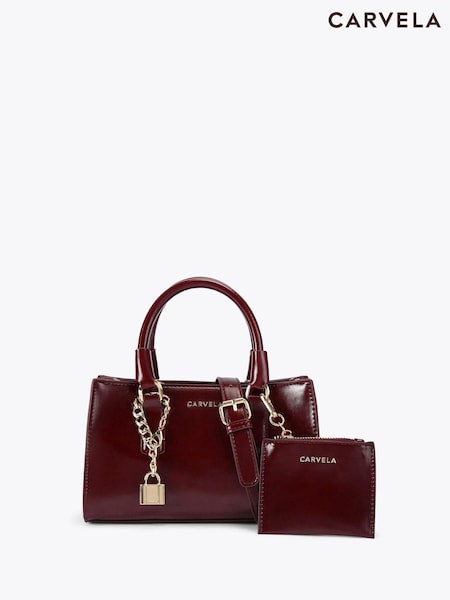 Carvela Red Latte East-West Bag (Y10643) | £89
