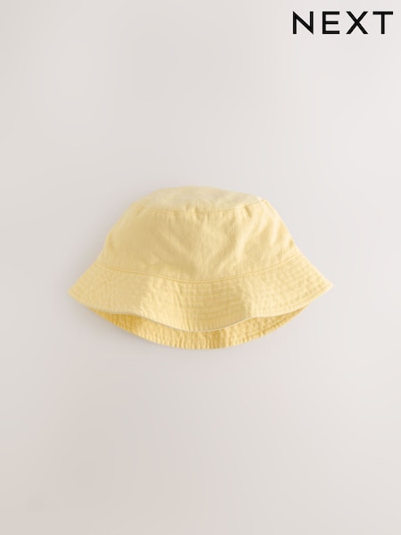 Yellow Bucket Hat (3mths-16yrs) (Y10666) | £7 - £8