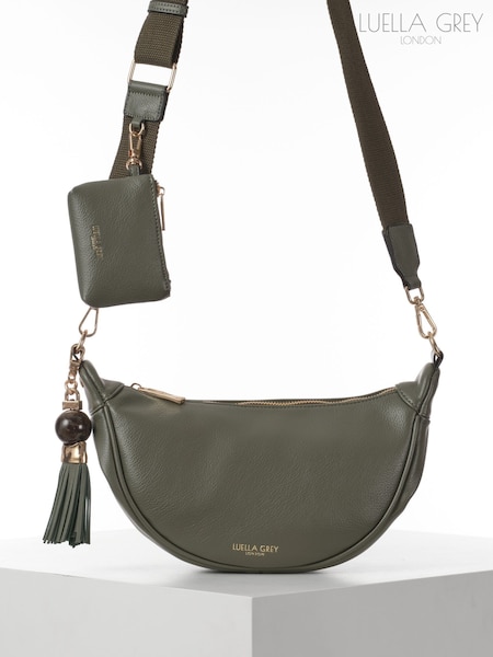 Luella Grey Green Lauren Sling Bag (Y10767) | £79