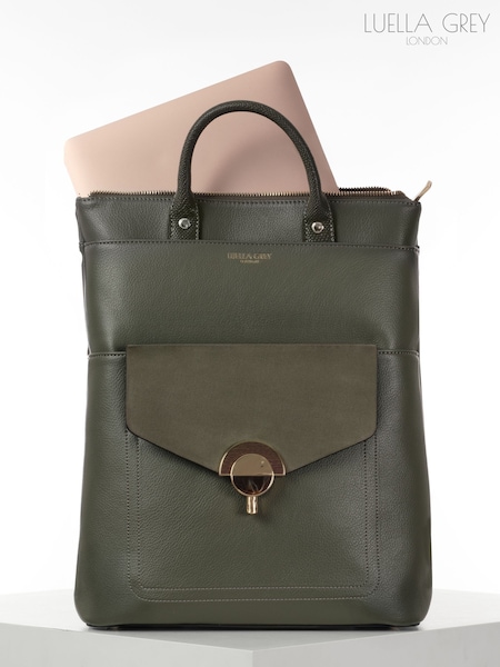 Luella Grey Sally Laptop Black Backpack (Y10790) | £109