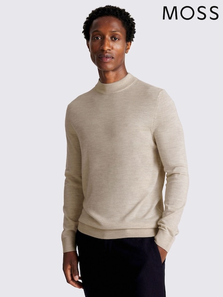 MOSS Blend Mock Neck Jumper (Y11281) | £60