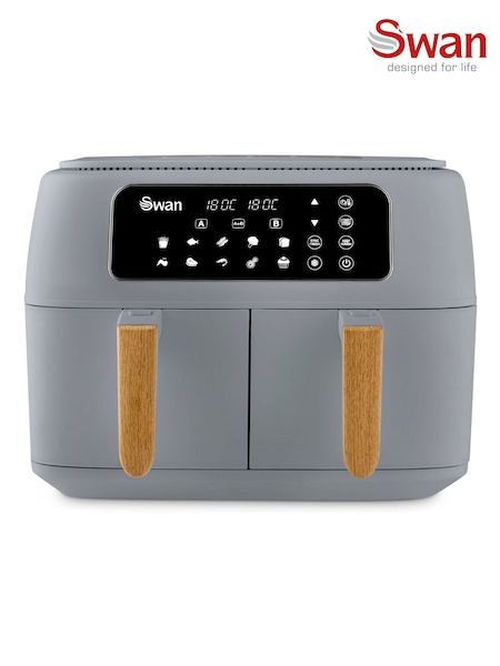 Swan Grey Nordic Duo 13-in-1 Air Fryer (Y11316) | £130