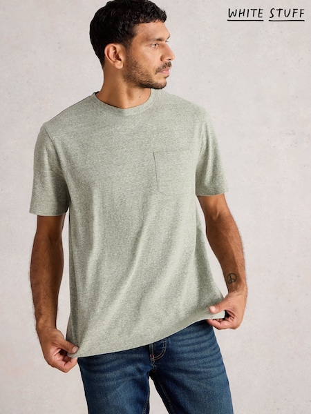 White Stuff Green Horsham Heather T-Shirt (Y11472) | £30