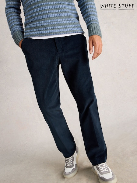 White Stuff Blue Cord Trousers (Y11494) | £60